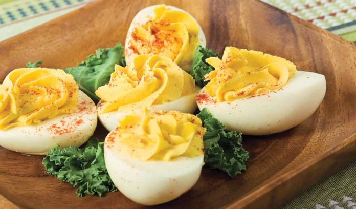 deviled eggs