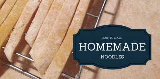 How to make homemade noodles homemade noodles with text