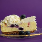 lemon blueberry cheesecake