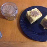 maple butter on cornbread