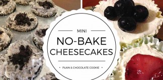 How to make mini no-bake cheesecakes mini no-bake cheesecakes