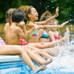 The family pool was a place for memories swimming pool splash