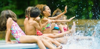 The family pool was a place for memories swimming pool splash