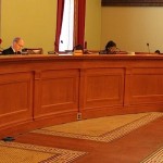 Ohio farmers testify at second CAUV hearing Brandon Kern testifying.