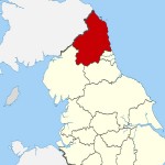 Northumberland map