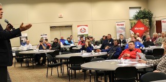 Ohio dairy farmers working to boost demand amid tight market Scott Higgins speaking