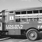 Truck transportation came a long way Packard truck replica