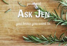 How to keep herbs fresh all year long rosemary with Ask Jen text
