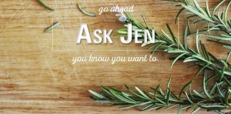 How to keep herbs fresh all year long rosemary with Ask Jen text