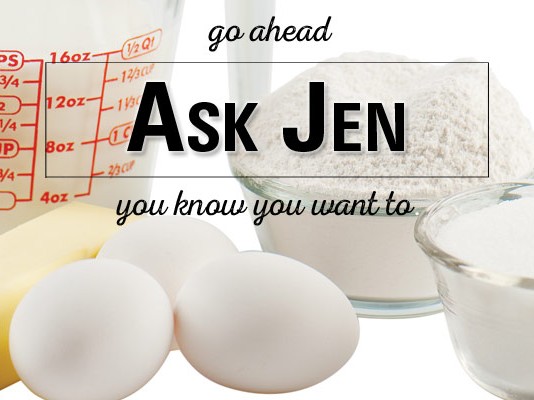 How to make Kifle (Yugoslavian walnut cookies) baking ingredients with Ask Jen text