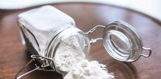 European baking: Metric to standard conversion charts jar of flour