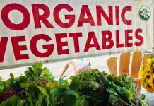 USDA seeks comments on organic checkoff organic vegetable sign