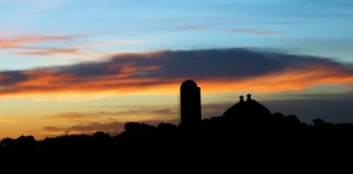 All farmers should be on high alert sunrise over farm