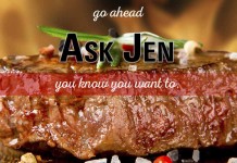 Get the grill ready: Beef marinade recipes and tips steak with Ask Jen text