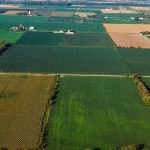 Land values face troubles ahead aerial farmland