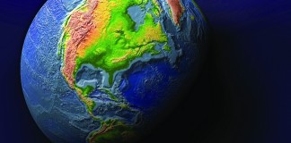 earth from outer space