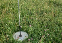 Will your frost seeding improve your pastures this year? Rising plate meter that measures pasture growth