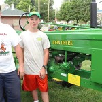 John Deere Expo features hundreds of tractors and stories Father and son with John Deere