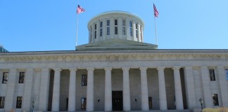The Ohio Statehouse.