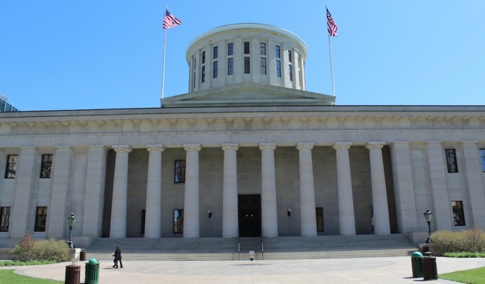 The Ohio Statehouse.