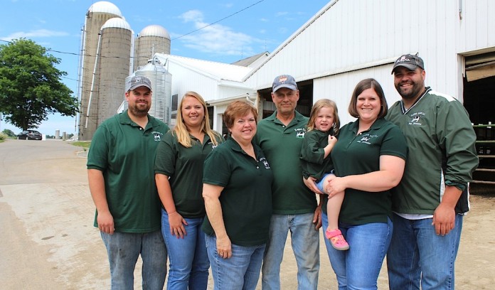 Sprunger family The Sprunger family, of Raygor Farms.