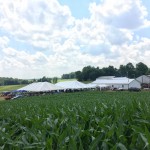 Breakfast on the Farm tents