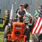 Breakfast on the Farm antique tractors