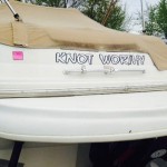 "Knot Worthy" boat
