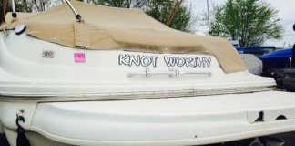 "Knot Worthy" boat