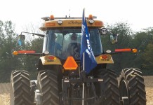 Harvest season roadway safety tips Tractor lighting and visibility