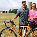 Athlete from Stark County dairy bikes cross-country to help sister Nick Thomas and his bike