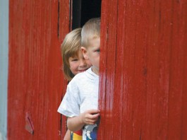 Raising future adults means bringing back the lost art of manners kids in barn
