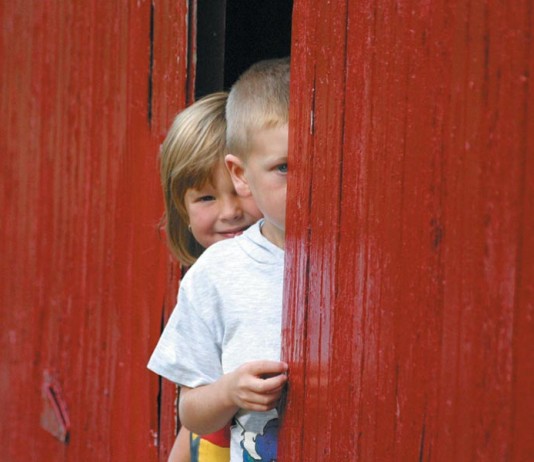 Raising future adults means bringing back the lost art of manners kids in barn