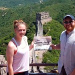 Vacation with us: Eaton & Mercer visit the Great Wall of China