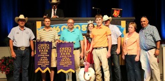 Ohio State Fair remembers Voinovich, sells champions Grand champion turkey