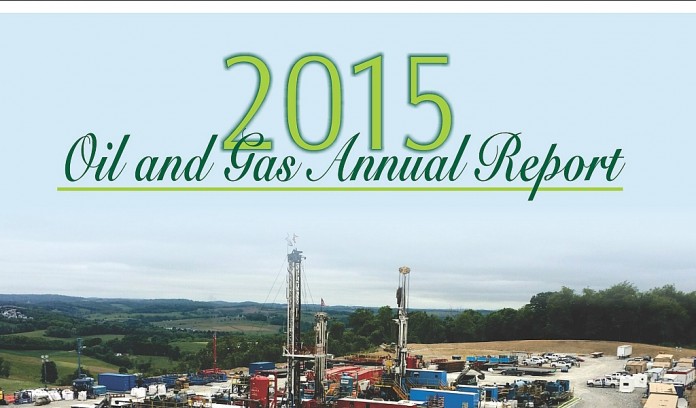 dep oil and gas report cover