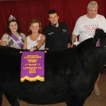 Lawrence County Fair market livestock sale winners Lawrence County grand champion steer
