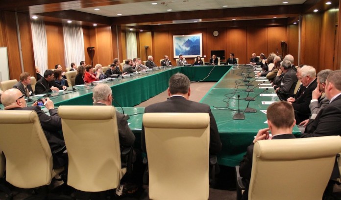 Meeting with Japanese ambassadors