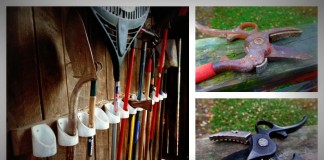 Garden tool sanitation, maintenance and end-of-season storage