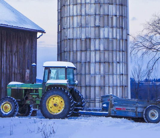 5 tips for post-harvest storage winter farm tractor
