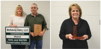 Wayne SWCD honors individuals for their conservation efforts Wayne SWCD winners