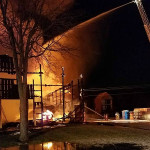 Fire destoys part of Hoopes Fertilizer facility hoopes fertilizer fire