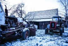 Cold weather start in the old days