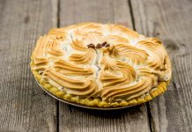 Lemon-Pineapple Pie with meringue