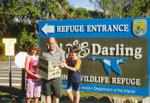 Wildlife Refuge on Sanibel Island with the Kapus family