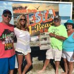 On honeymoon with the Baileys at Siesta Key Beach