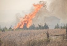 Kansas rebuilds: one year after the wildfires Oklahoma wildfire