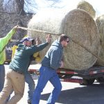Ohioans plan second convoy to Ashland, Kansas Loading hay