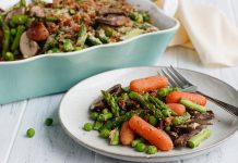 Layered Spring Vegetable Casserole