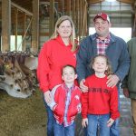 Ohio dairyman balances full-time teaching with full-time farming Albright family